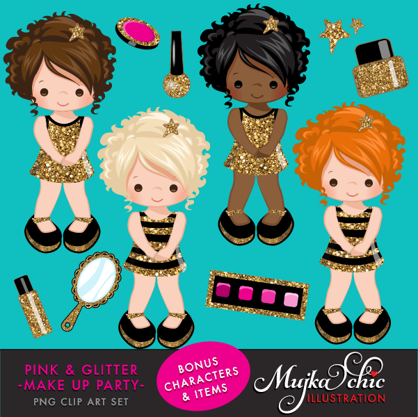 PINK-GLITTER-MAKE-UP-PARTY-CLIPART-02